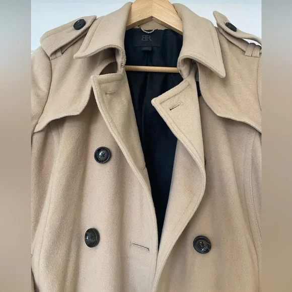 Banana Republic Tan Wool/Cashmere Coat - Picture 5 of 16